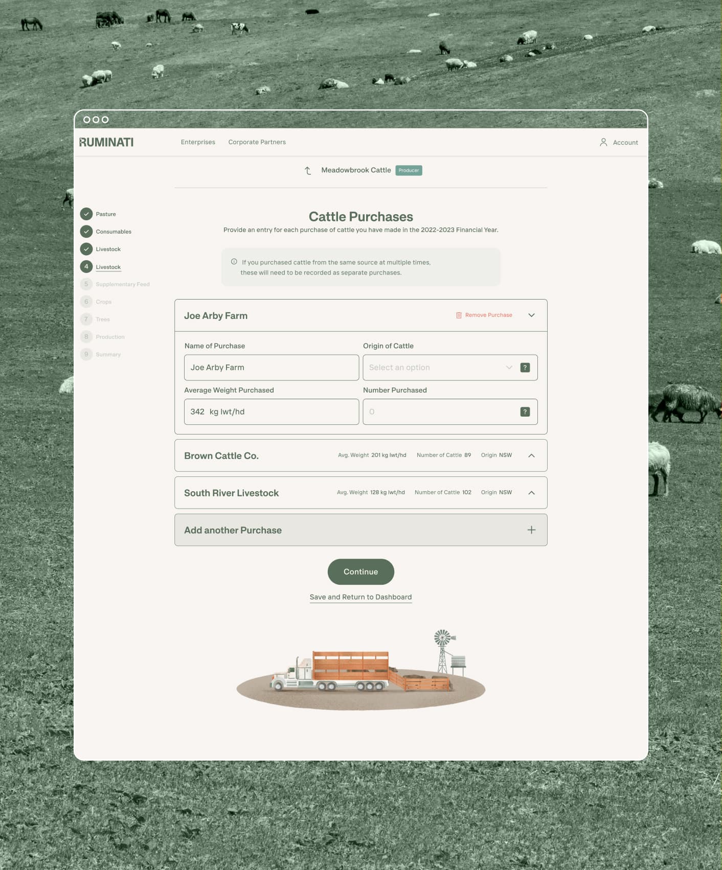 Australia’s simplest and most intuitive tool developed by Nakatomi to measure, reduce, and report environmental impact across the supply chain — allowing businesses servicing it to support climate-friendly producers.